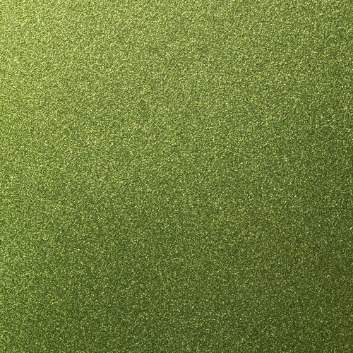 Olive Green - Glitter Cardstock